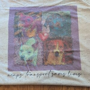 Bella Canvas Speckled Cream T-Shirt - Transport Saves Lives